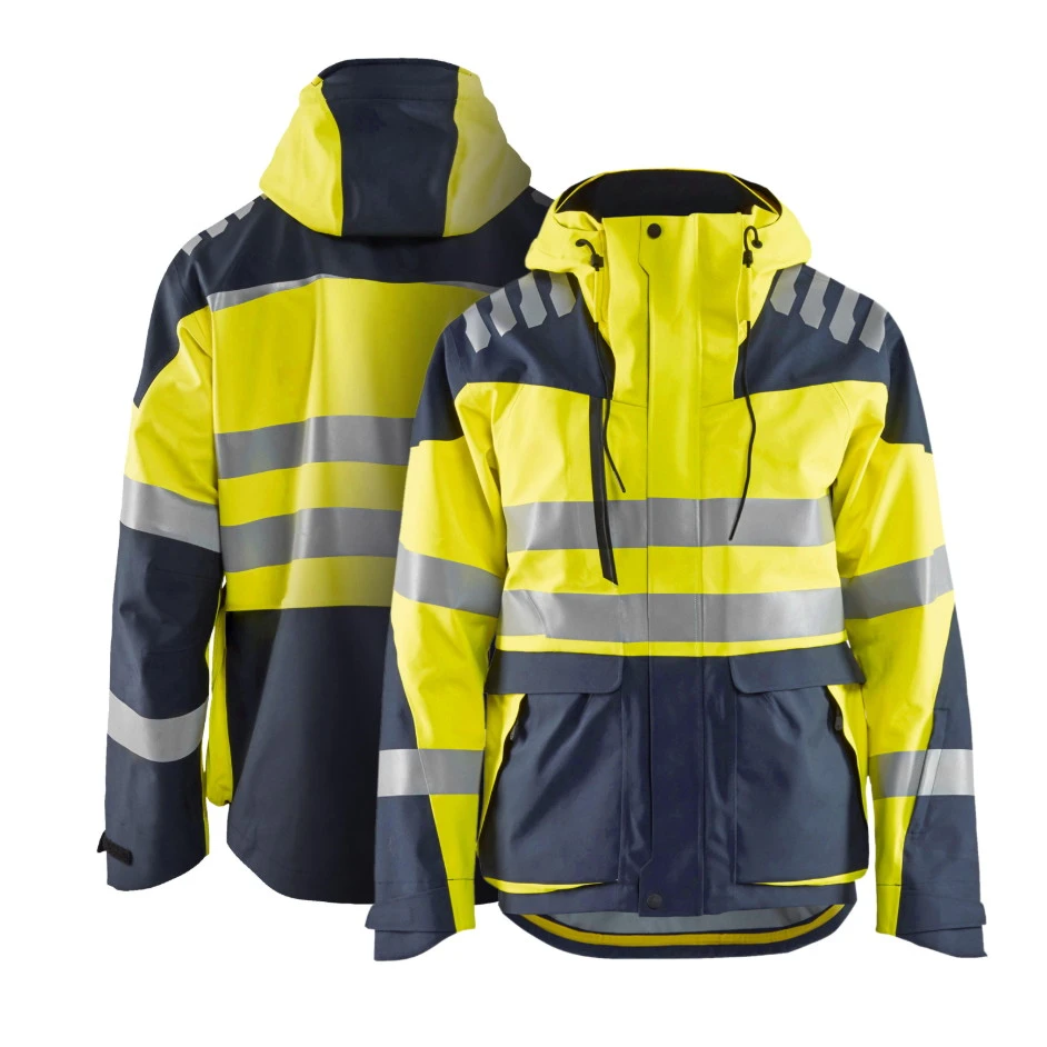 Chaqueta contra tormentas de alta visibilidad