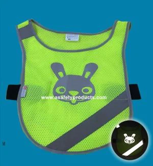 Chaleco reflectante de malla para niños