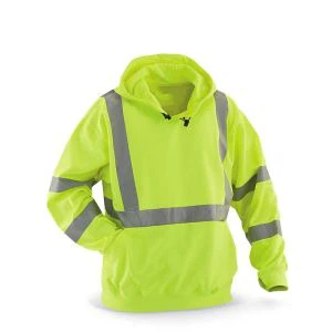 Reflective Fleece Sudaderas con capucha