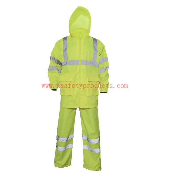 Hi Vis Reflective Waterproof Rain Jackets