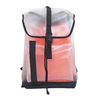 Bolso Mujer Pvc Transparente Impermeable